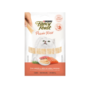 Fancy Feast Purée Kiss con Salmón y Atún 40g