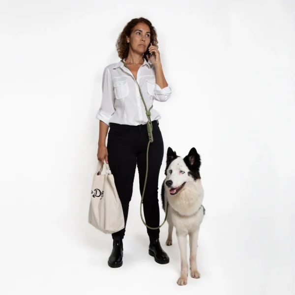 Zeedog Army Green Correa Hands-Free