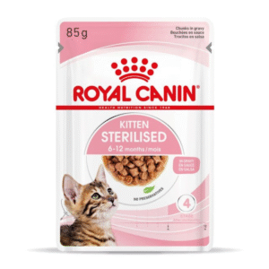 Royal Canin FHN Kitten Sterilized Trocitos En Salsa 85 g