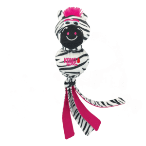 KONG Wubba Zoo Zebra