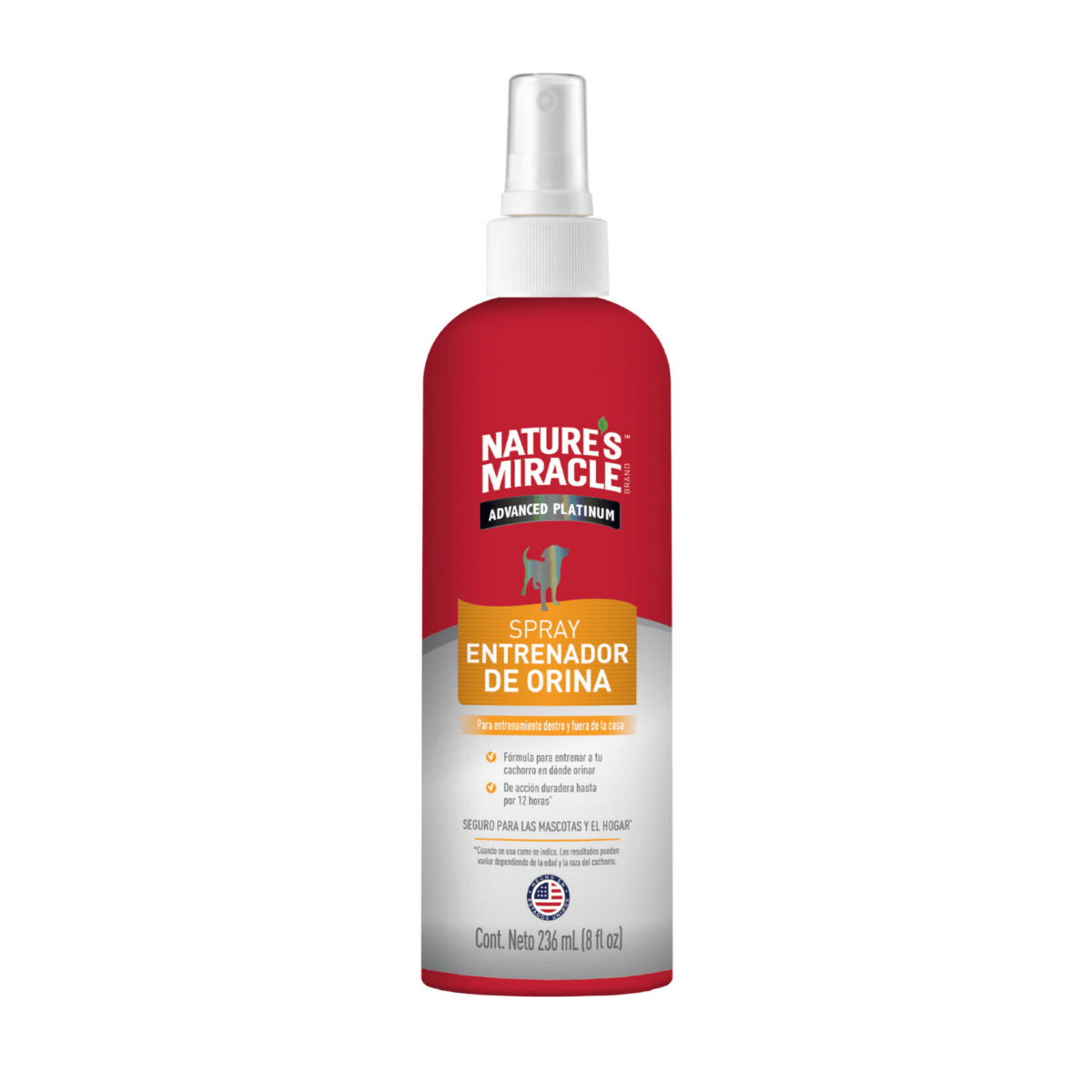 Natures Miracle Advanced Platinum Spray Entrenador de Orina Natures Miracle Advanced Platinum Spray Entrenador de Orina
