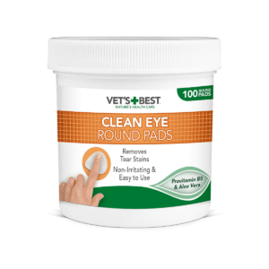 Vets Best Clean Eye Round Pads