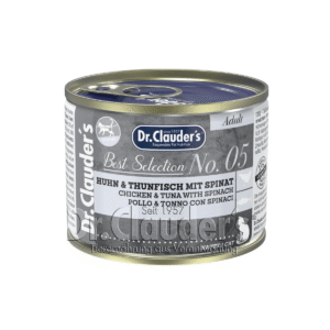 Dr. Clauders Cat Best Selection No5 - Pollo y Atún con Espinacas