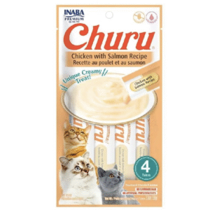 Churu Cat Chicken/Salmon 14 g / 4 Tubos