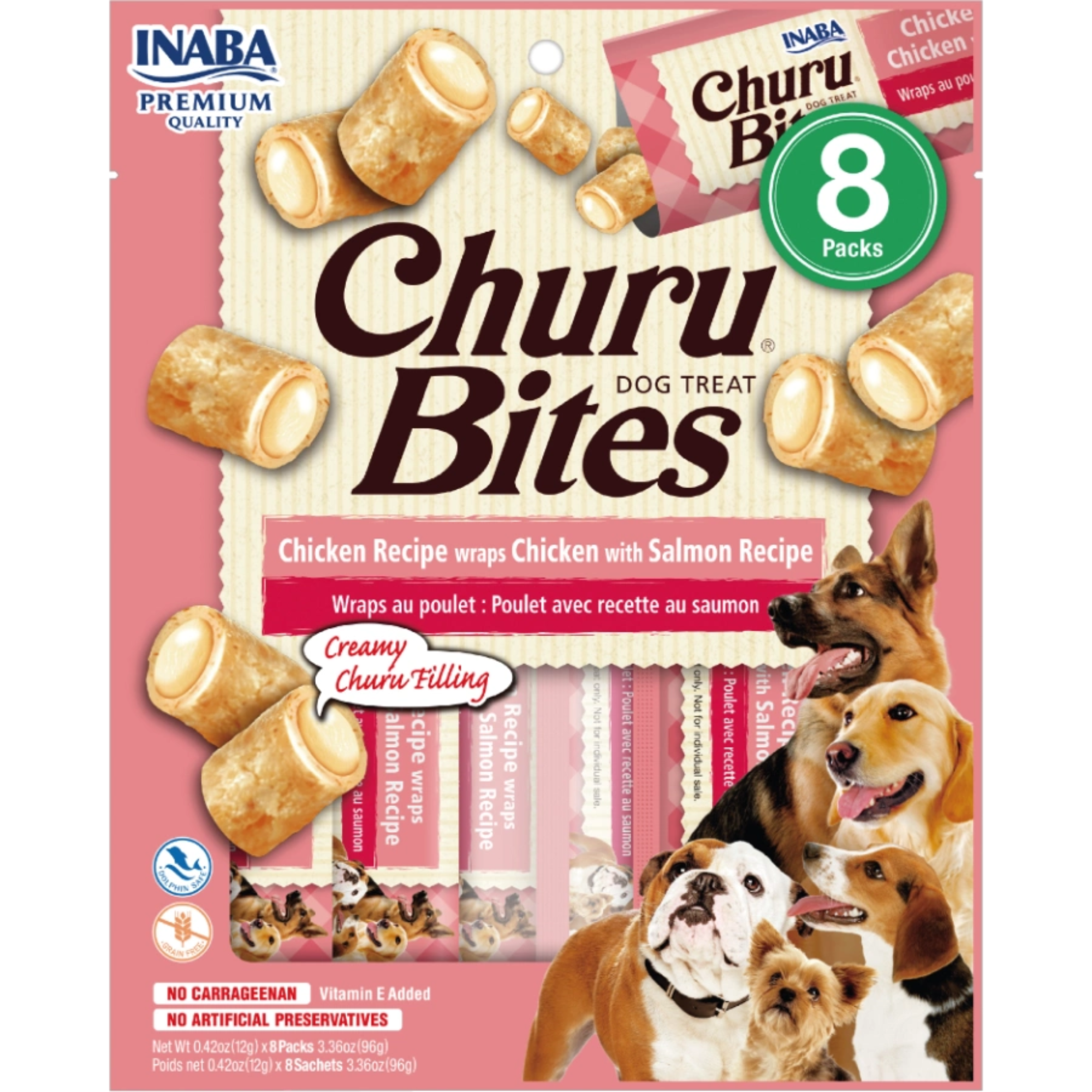 Churu Bites For Dog Chicken Recipe Wraps Chicken With Salmon Recipe 8 uni Churu Bites For Dog Chicken Recipe Wraps Chicken With Salmon Recipe 8 uni