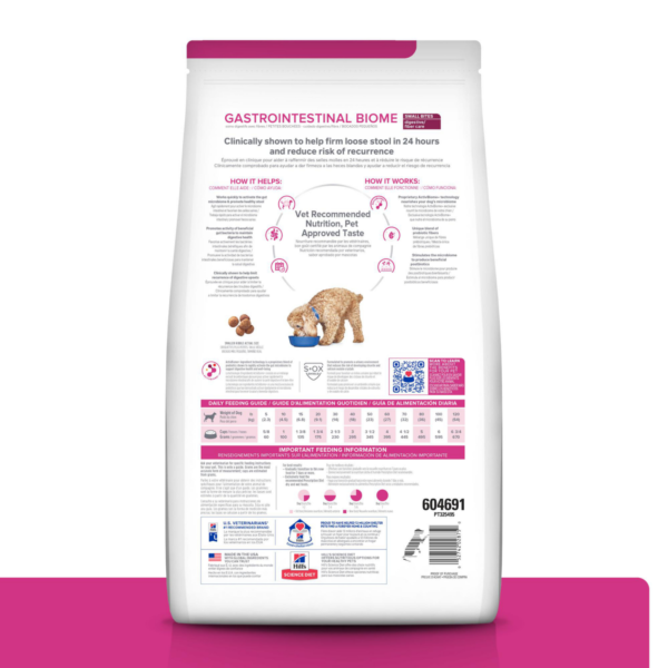 Hills Prescription Diet Canine Gastrointestinal Biome Small Bites