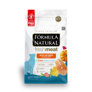 Fórmula Natural Fresh Meat Gatos Castrados Salmón