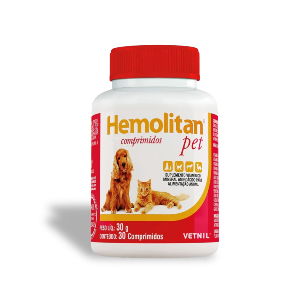 Hemolitan Pet 30 Unid. Comprimidas